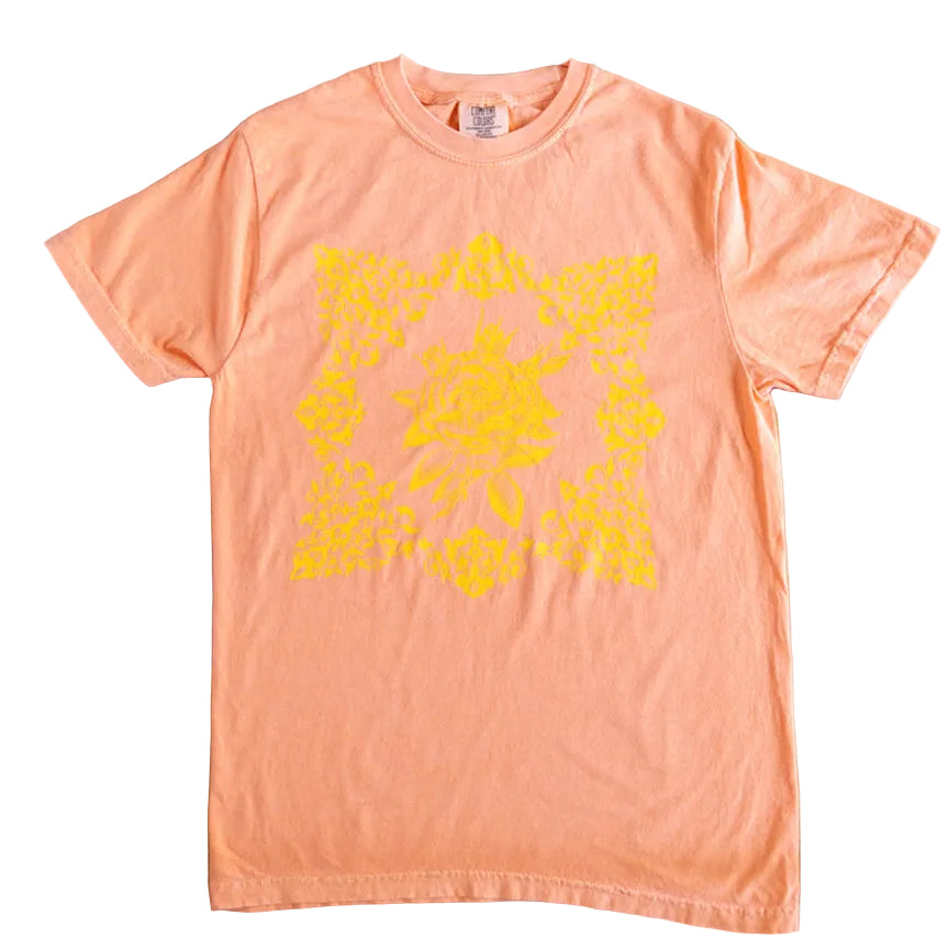 Sweep the Temple Rose T Melon / GOLD YELLOW