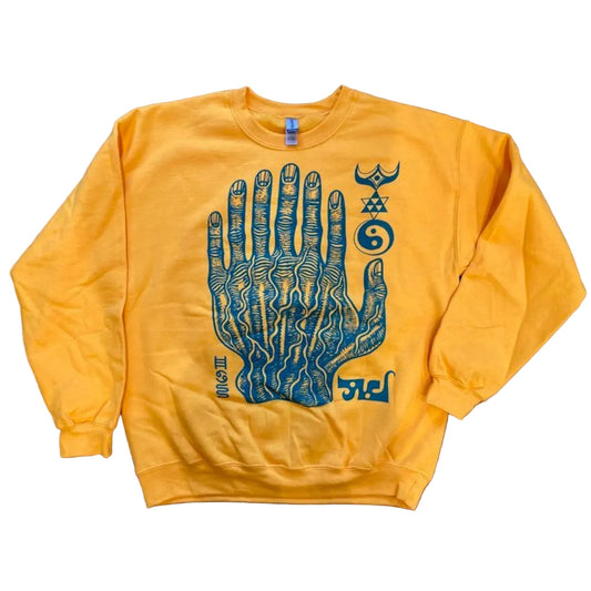 Hand Sweatshirt GOLD